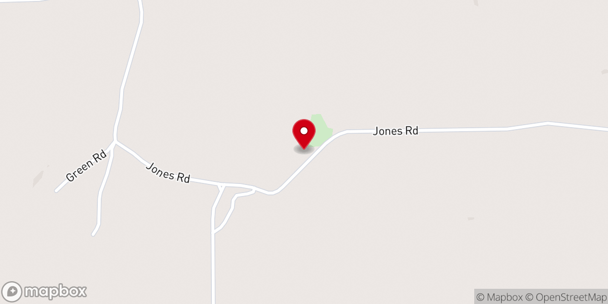 Map showing location of MCCURTIAN'S CREEK CHURCH