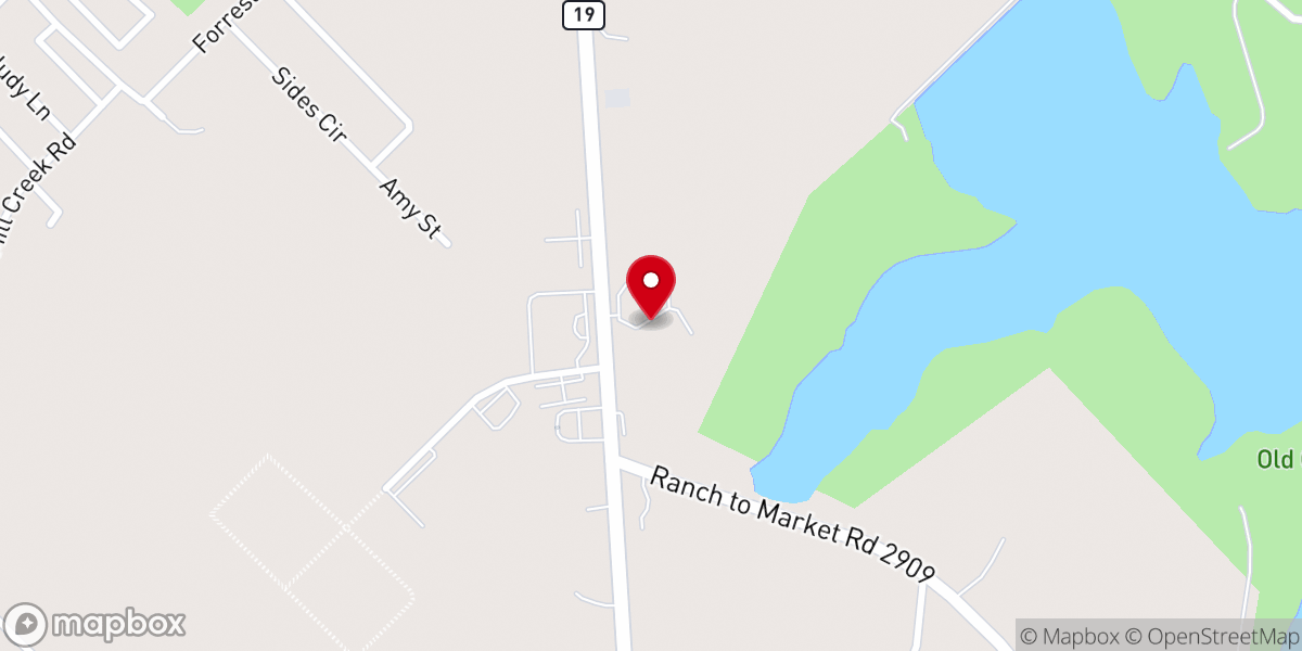 Map showing location of Crossroads Church Canton