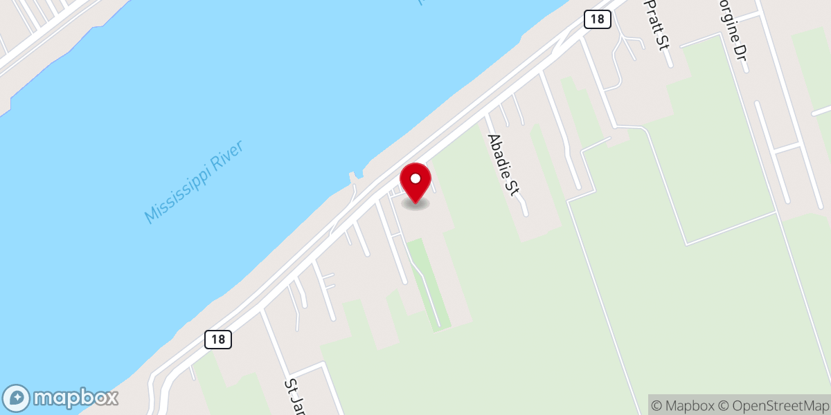 Map showing location of St Philip Catholic Church