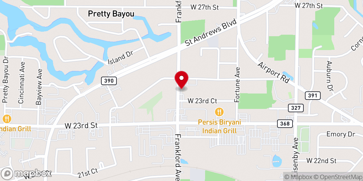 Map showing location of Presbyterian Church in America