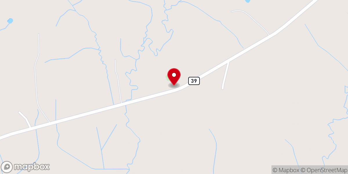 Map showing location of Mt Zion Baptist Church