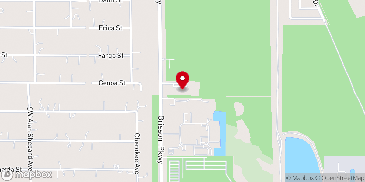 Map showing location of Brevard Christian Church Cocoa