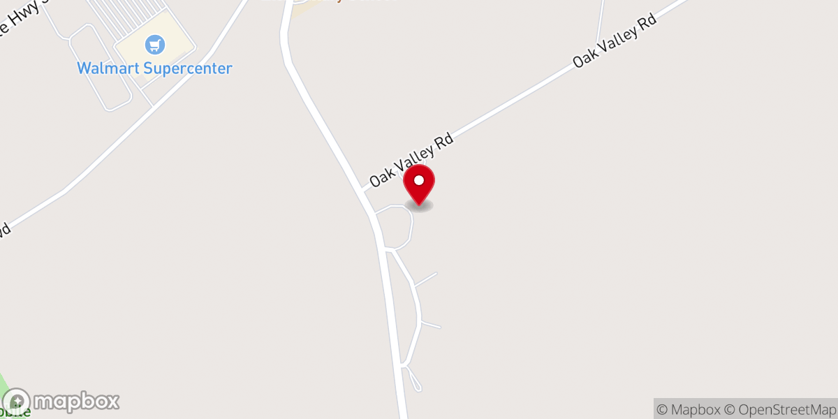 Map showing location of Pleasant Grove Methodist Church