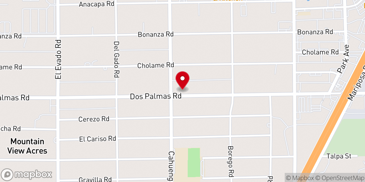Map showing location of Streams of Hope Church Pentecostal church