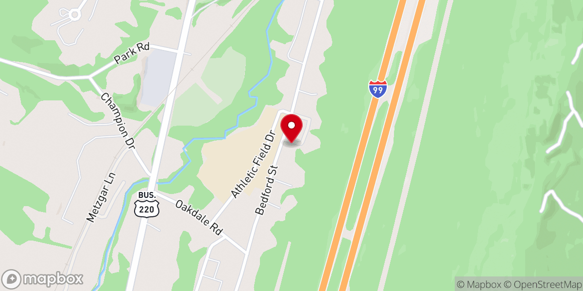 Map showing location of Grace United Church of Christ