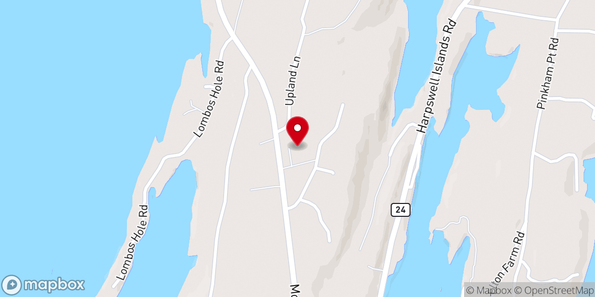 Map showing location of St. Katharine Drexel Catholic Summer Chapel