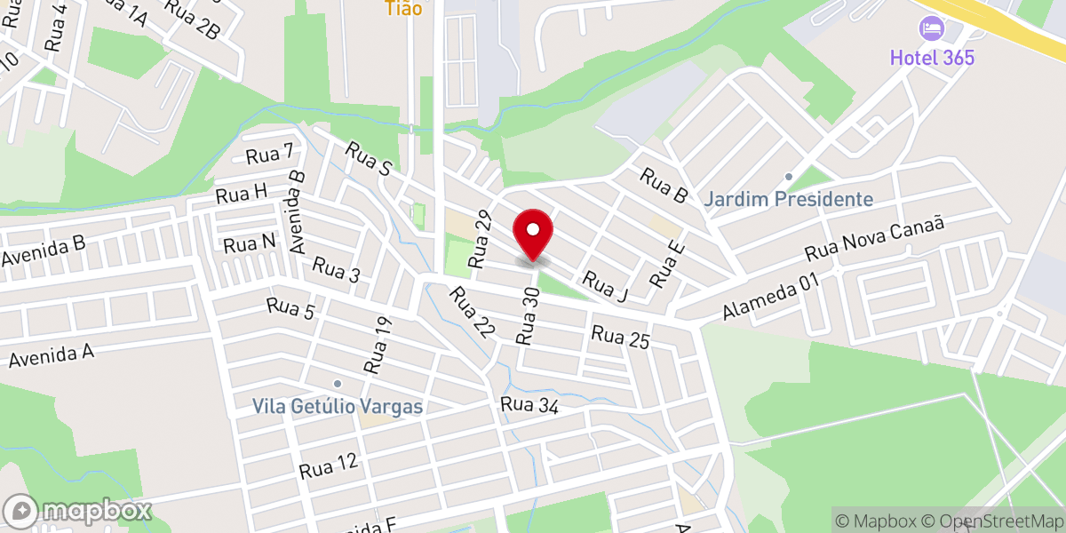Map showing location of IGREJA BATISTA NACIONAL Graça e Paz