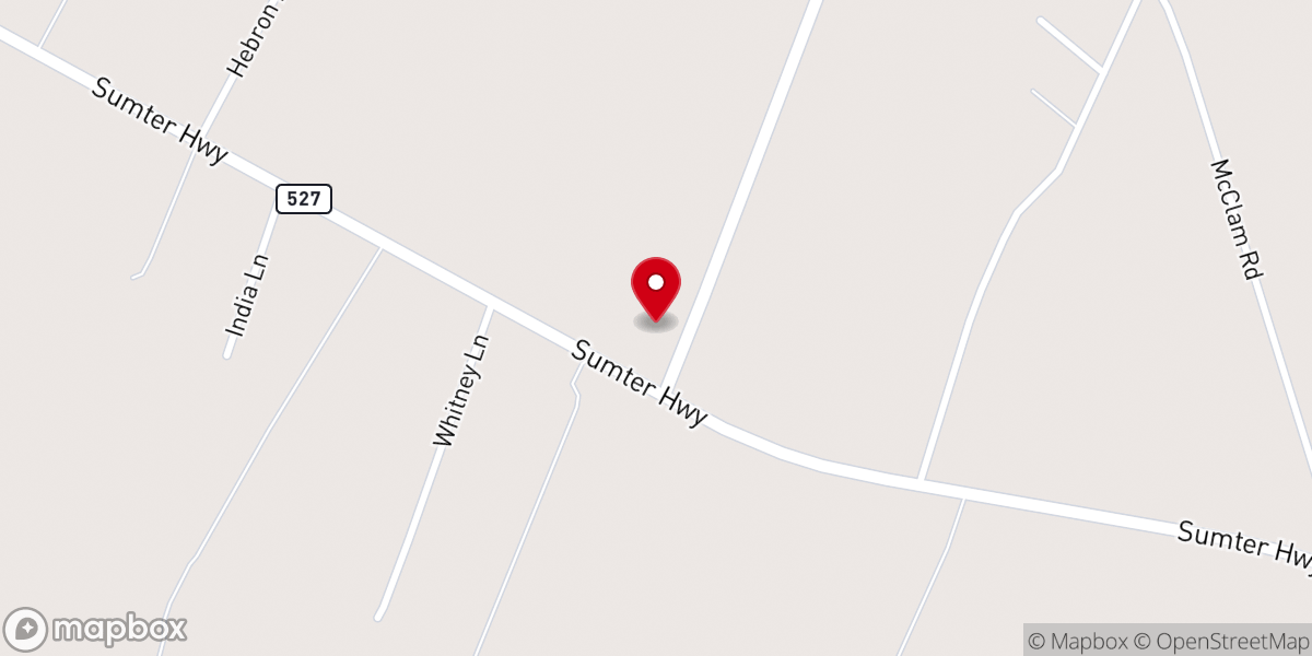 Map showing location of Saint Marys Church