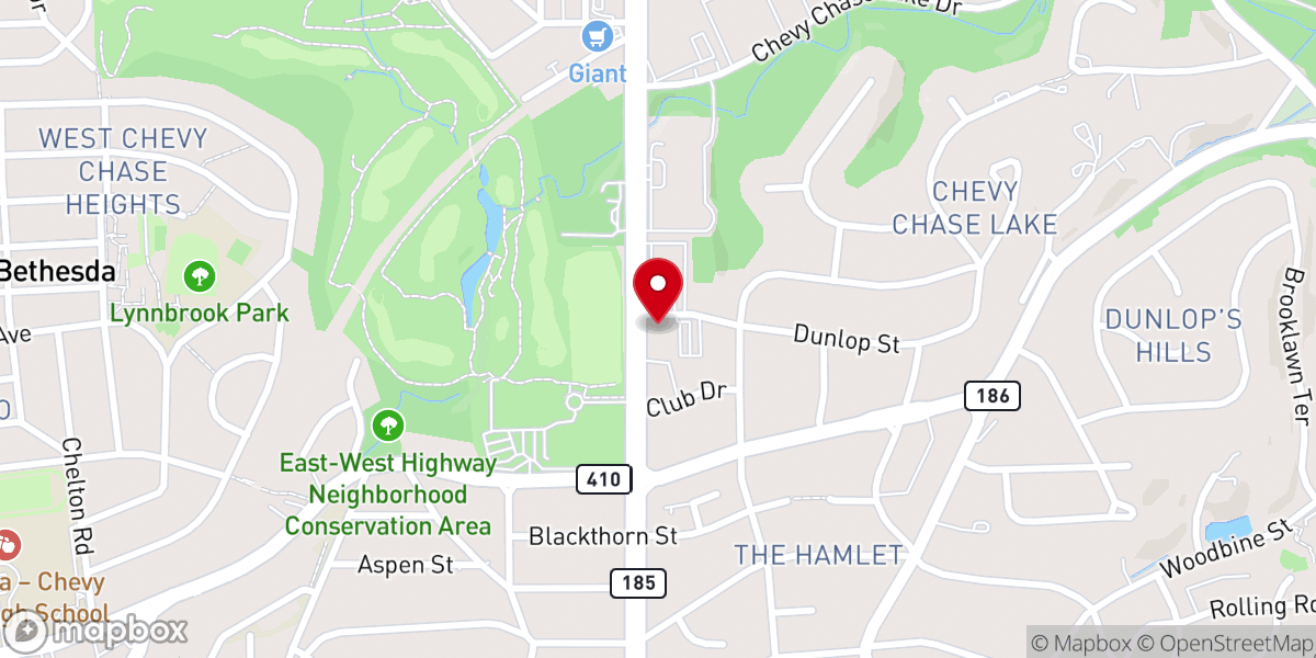 Map showing location of Christian Science Society
