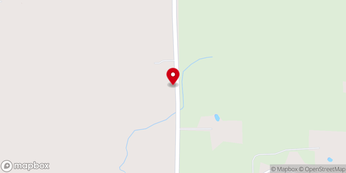 Map showing location of Saint John's Lutheran Church (Hart)