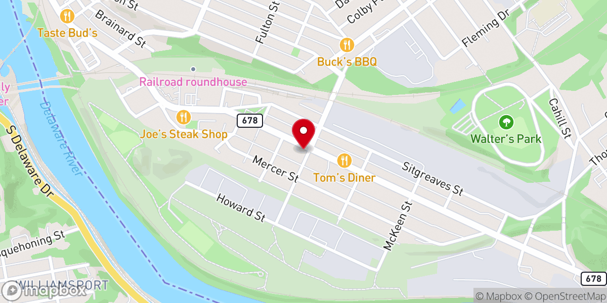Map showing location of Saint Philip & Saint James Catholic Church