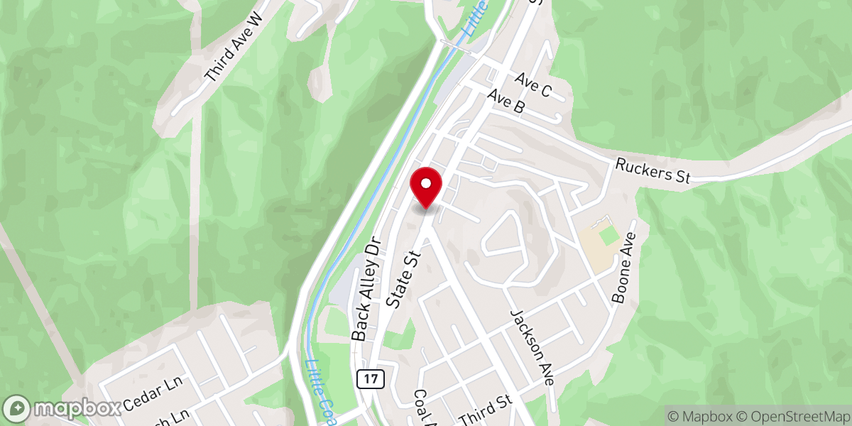 Map showing location of Madison United Methodist