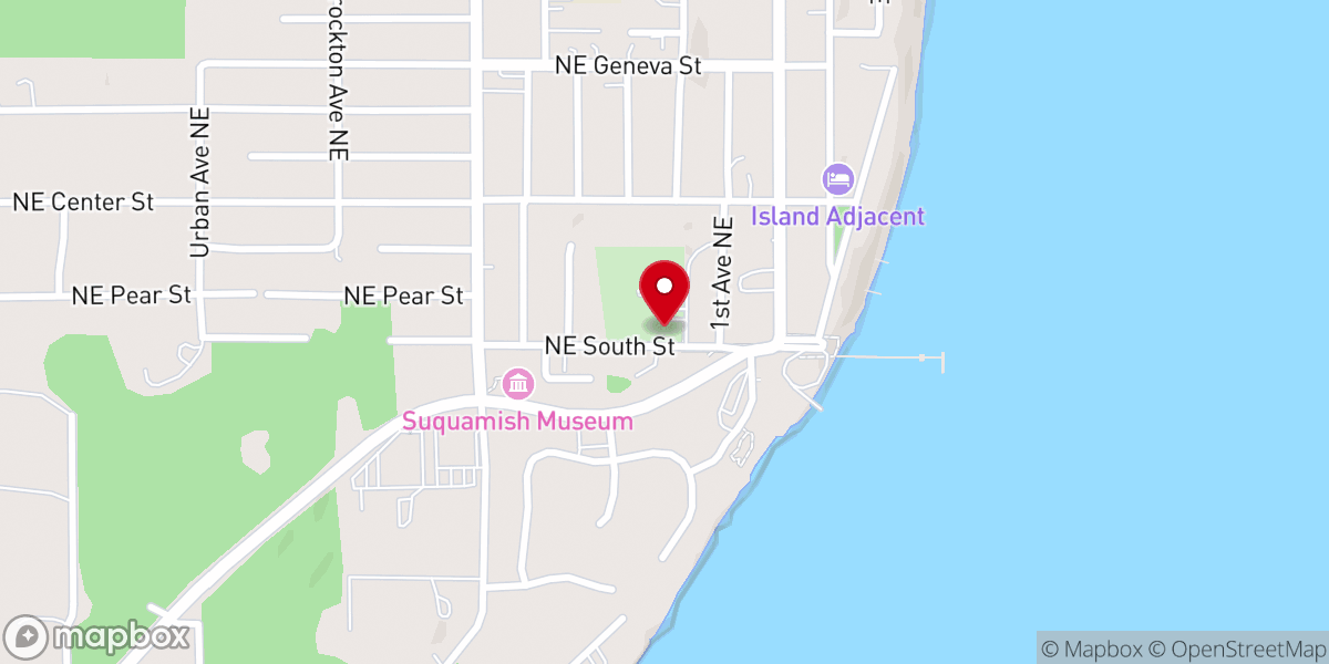 Map showing location of Saint Peter Mission