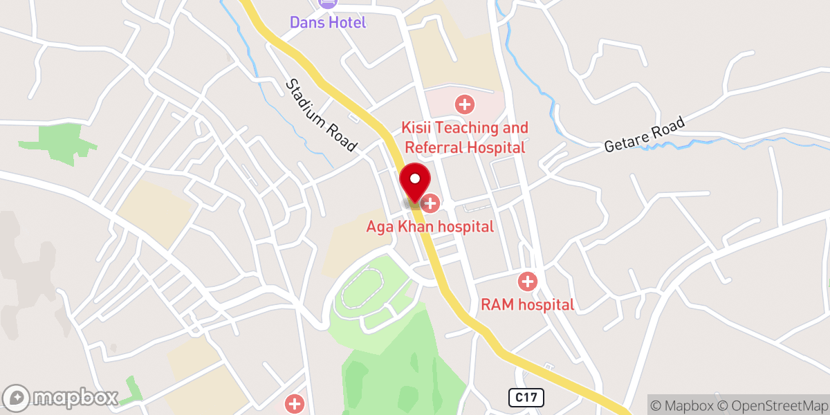 Map showing location of Sunshine SDA Church Darajambili Dist