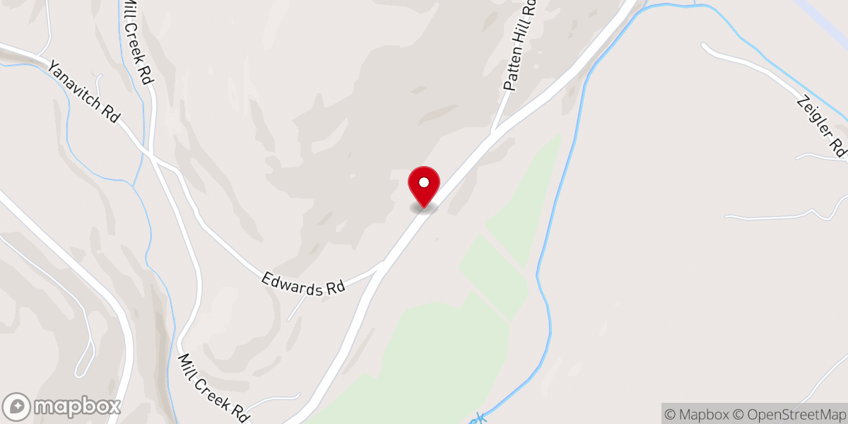 Map showing location of Saint Matthews Church