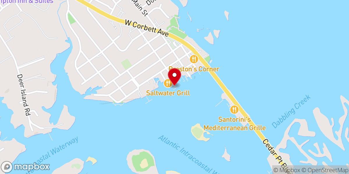 Map showing location of Church St. Town Dock