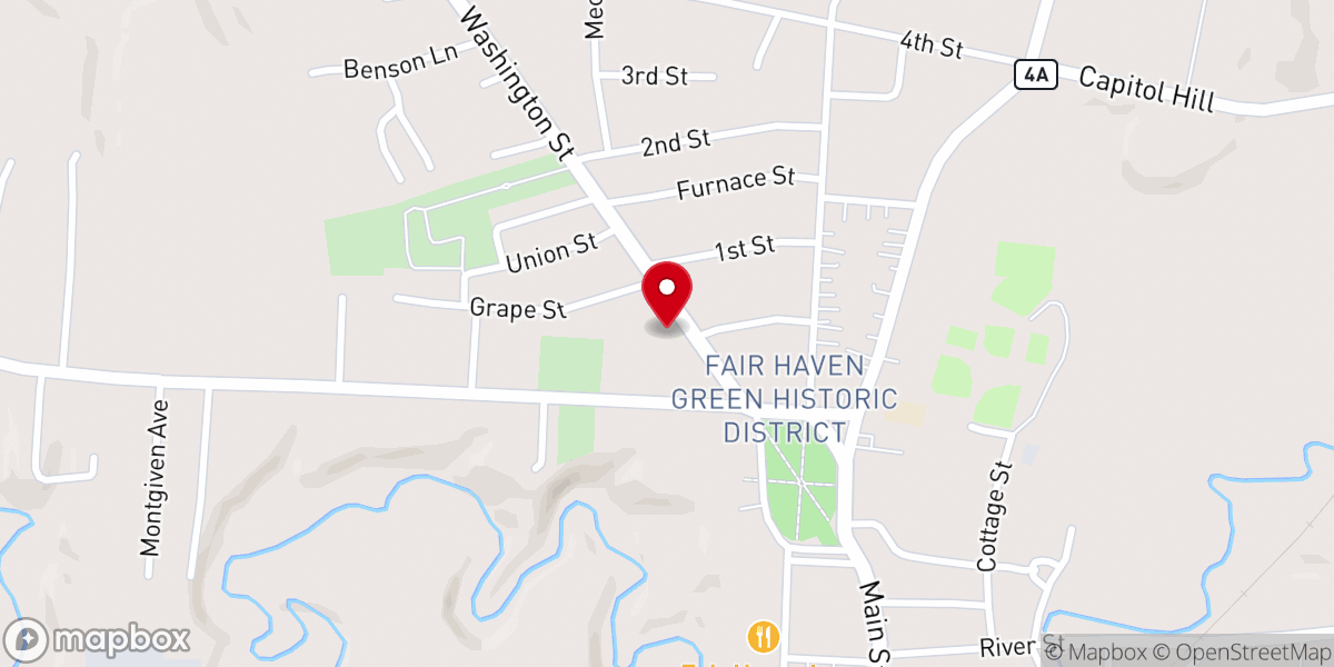 Map showing location of Our Lady of Seven Dolors Catholic Church