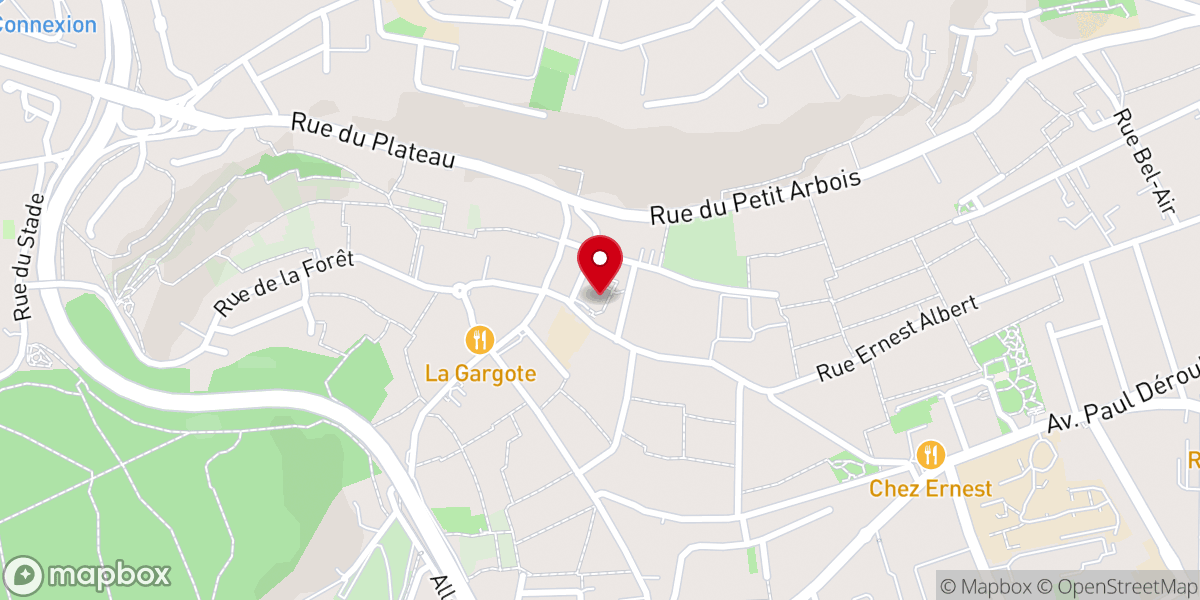 Map showing location of Eglise Saint-Genès