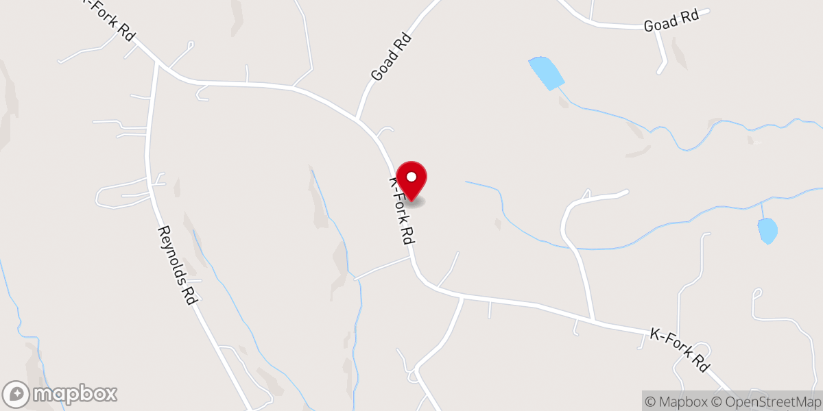 Map showing location of Mountain Zion Primitive Baptist Church
