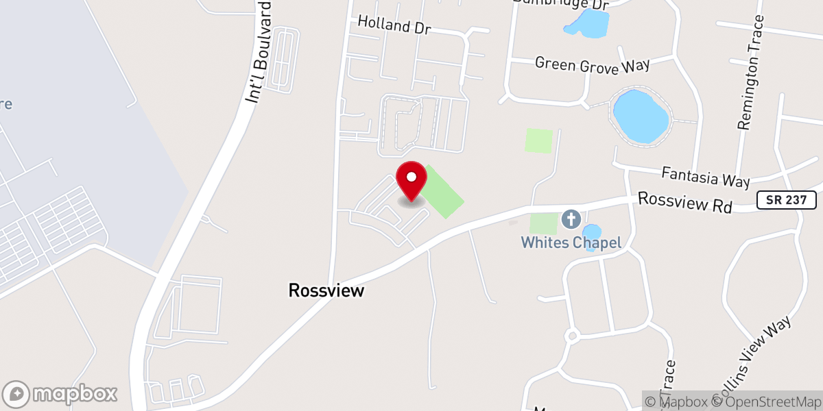 Map showing location of LifePoint Church