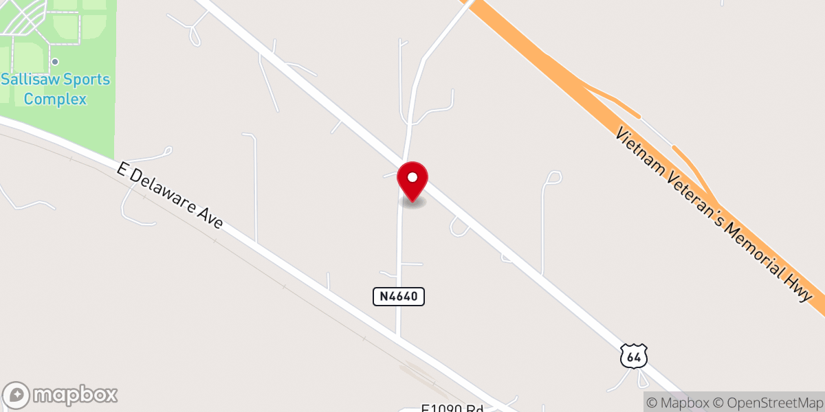 Map showing location of Abundant Life Pentecostal Church