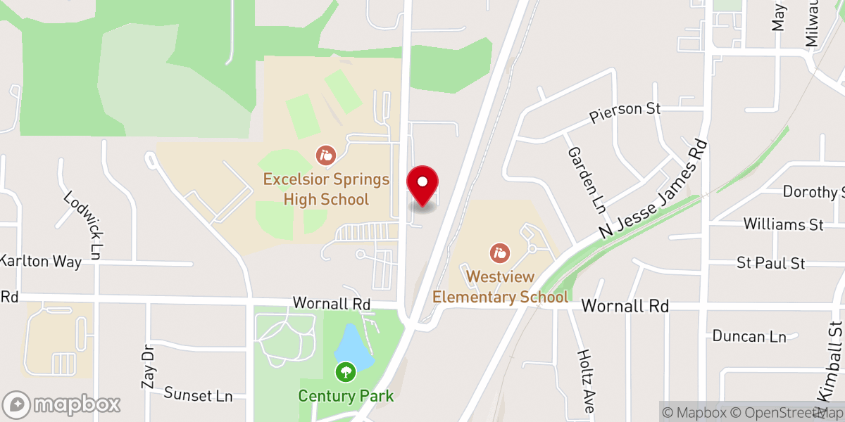 Map showing location of Barbee Memorial Presbyterian