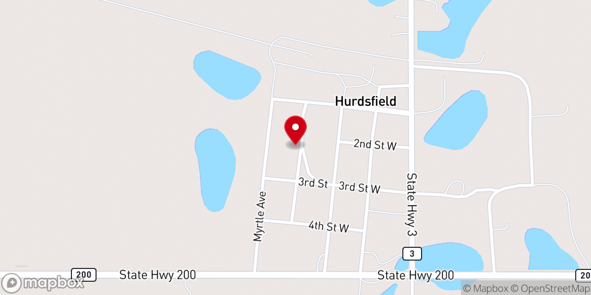 Map showing location of Former Hurdsfield Lutheran church