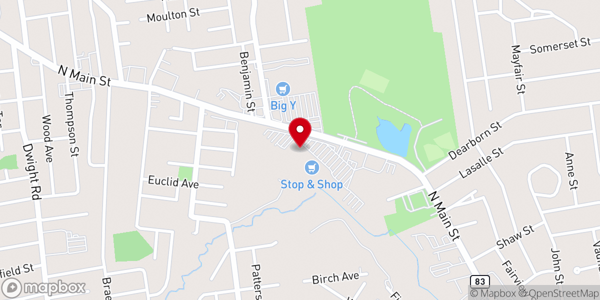 Map showing location of Schneider church