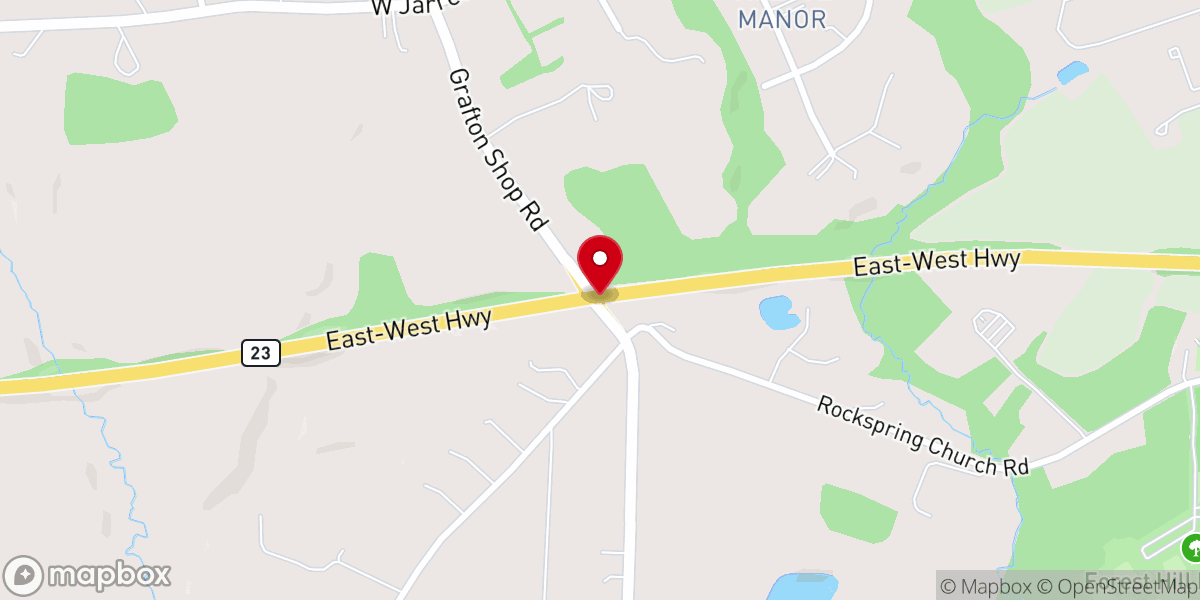 Map showing location of Christ Fellowship Church Inc