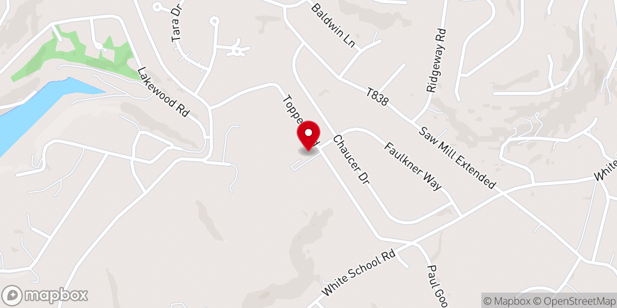 Map showing location of Free Methodist Church of Greensburg