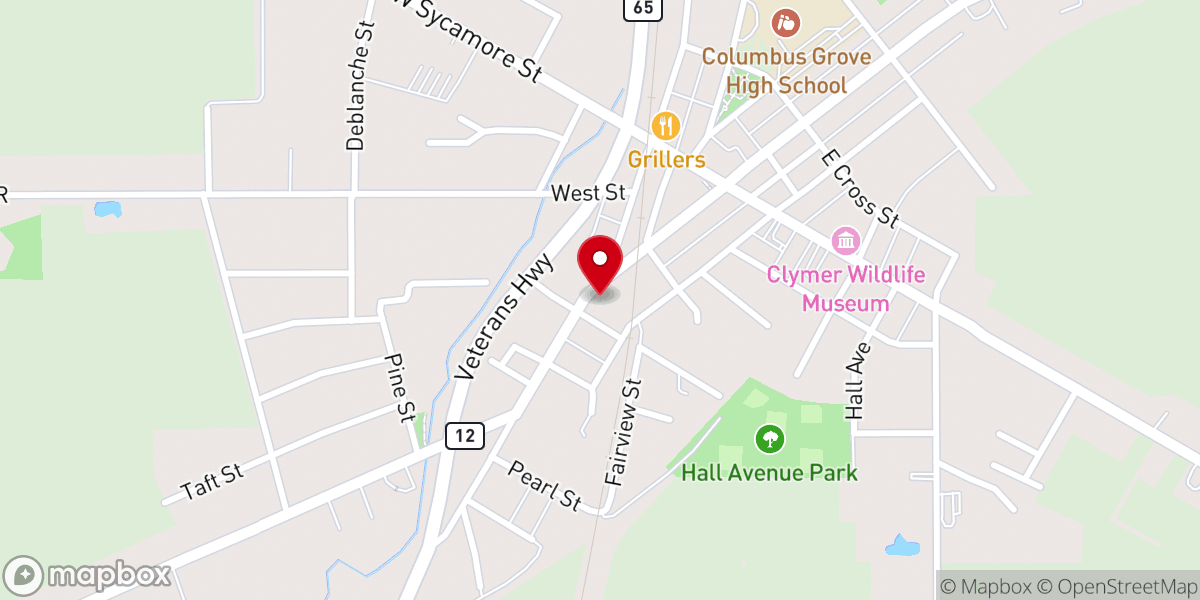 Map showing location of Emmanuel Church