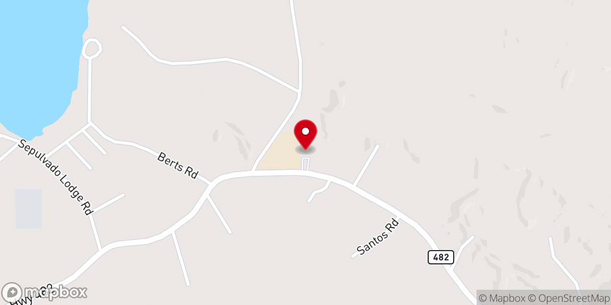 Map showing location of Saint Ann Catholic Church