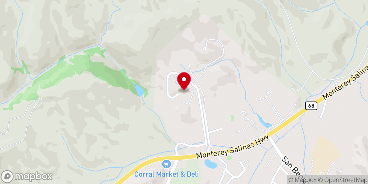Map showing location of Cypress Community Church