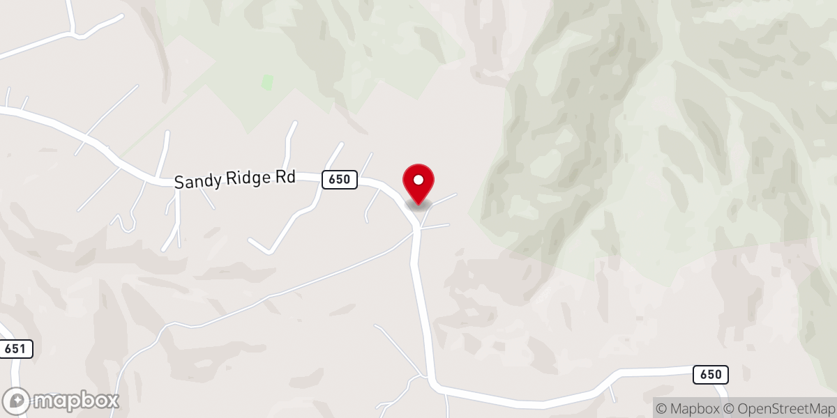 Map showing location of Herald Church of God of Prophecy