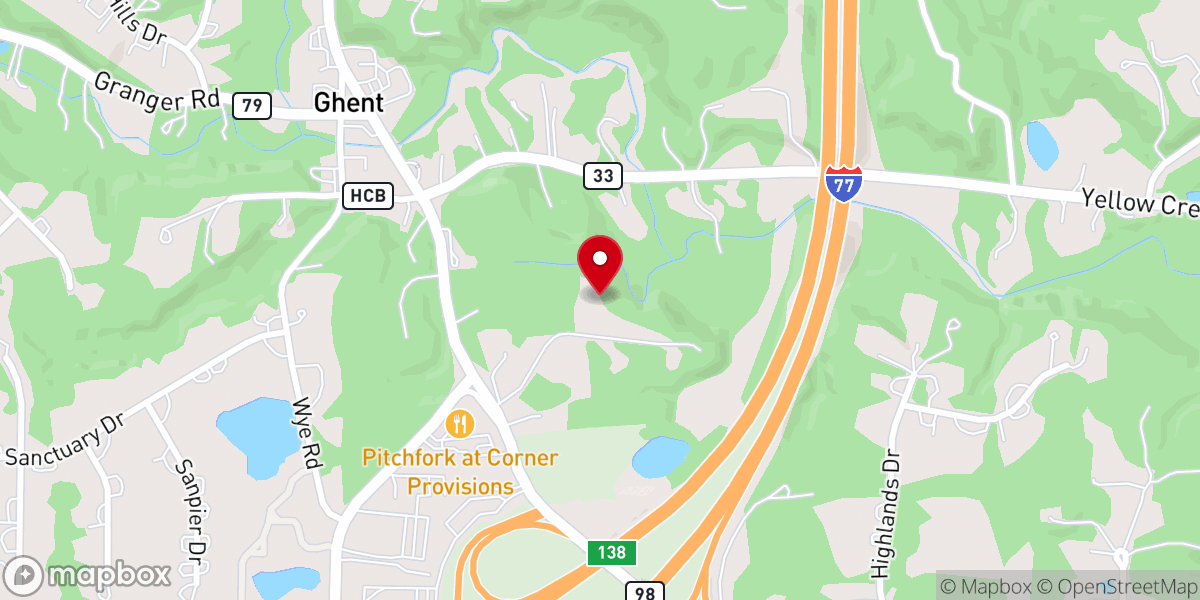 Map showing location of The Word for the Street