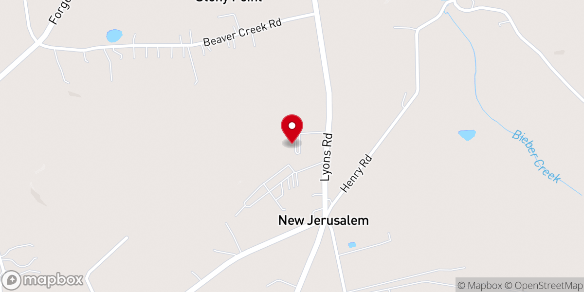 Map showing location of The Real Church 516