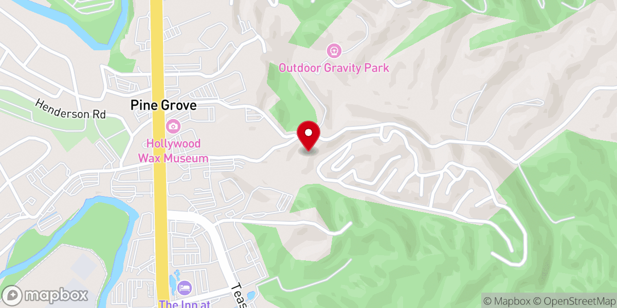 Map showing location of Summit Church