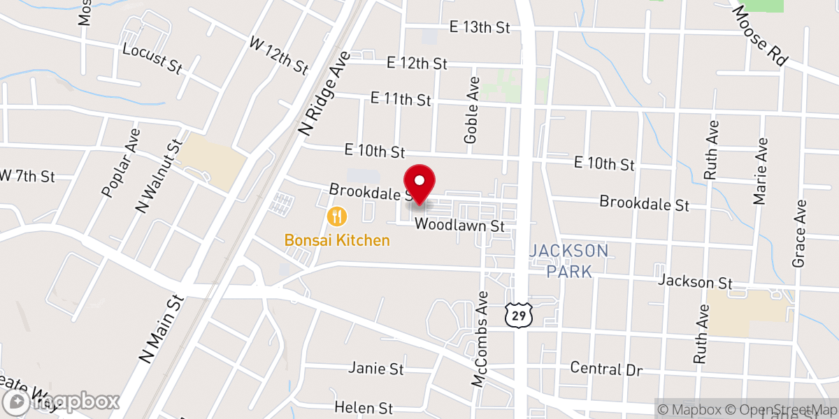 Map showing location of Revolution Church