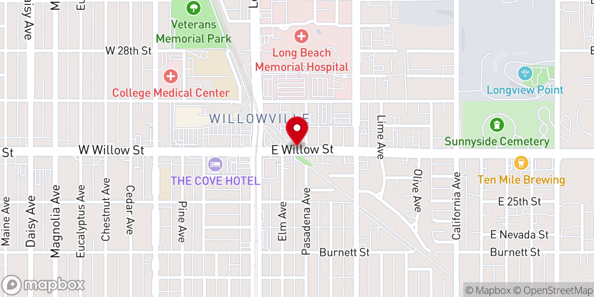 Map showing location of Church of Christ Apostolic Ministries