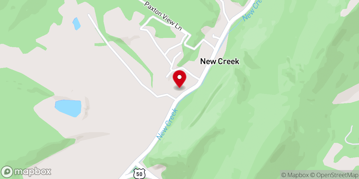 Map showing location of United Methodist Church Rees Chapel