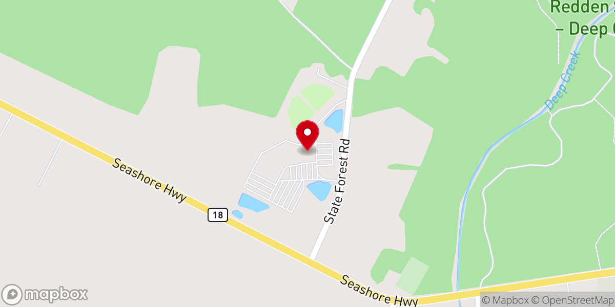 Map showing location of Crossroad Community Church