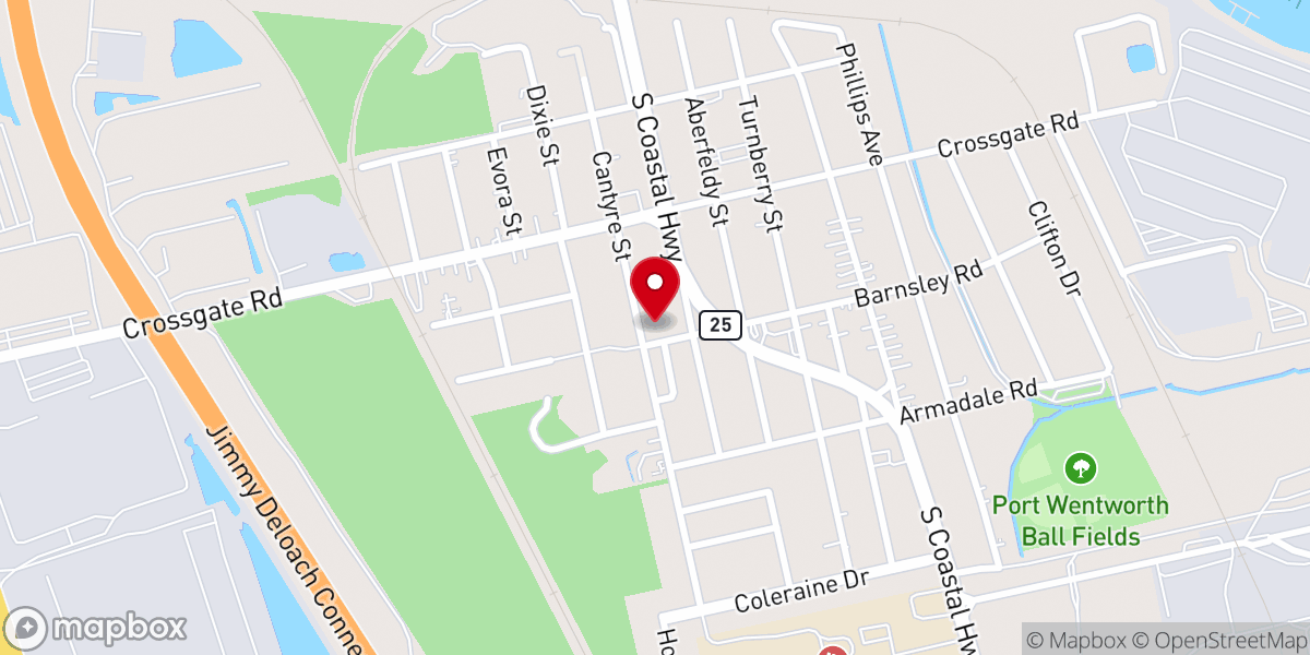 Map showing location of Followers of Christ Baptist