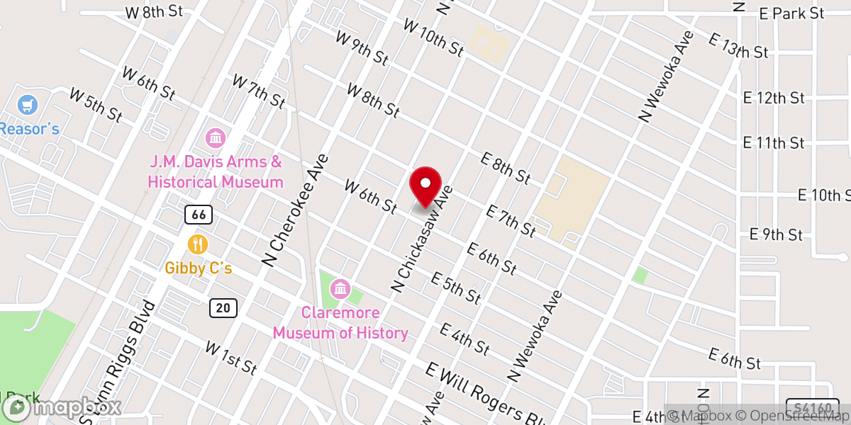 Map showing location of The Wedding Chapel