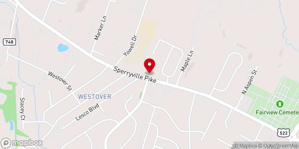 Map showing location of King of the Nations Church