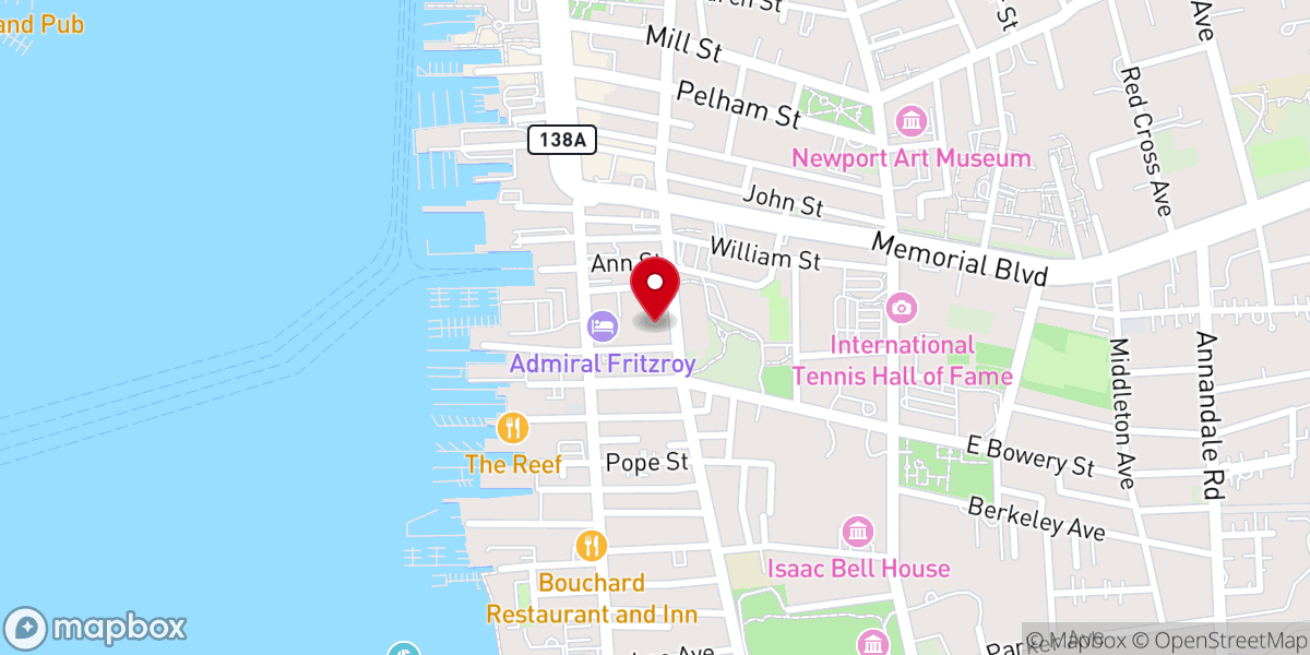 Map showing location of St. Clare–Newport