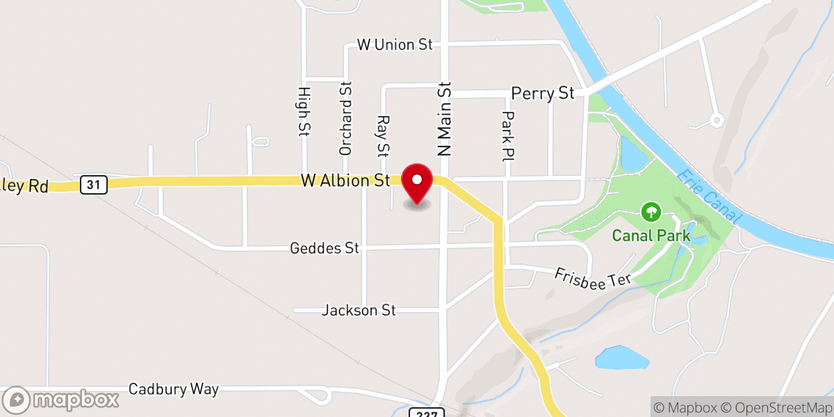 Map showing location of St Mary's Roman Catholic Church
