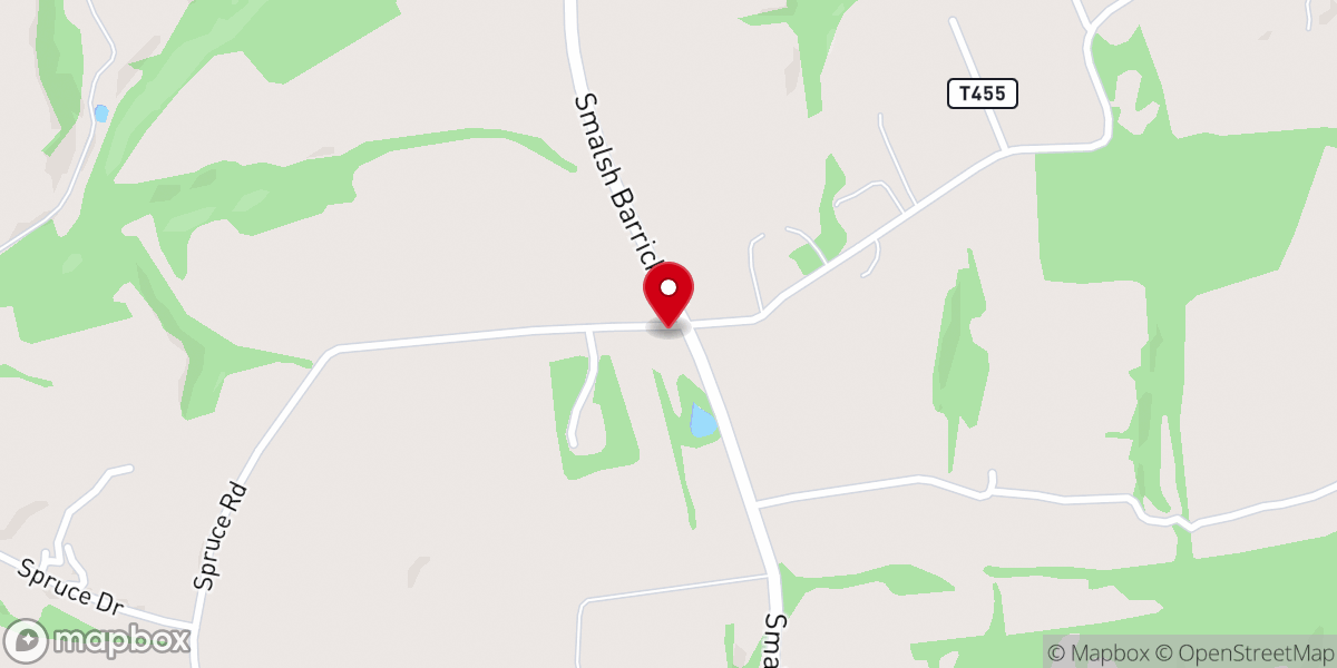 Map showing location of Saint Pauls Church