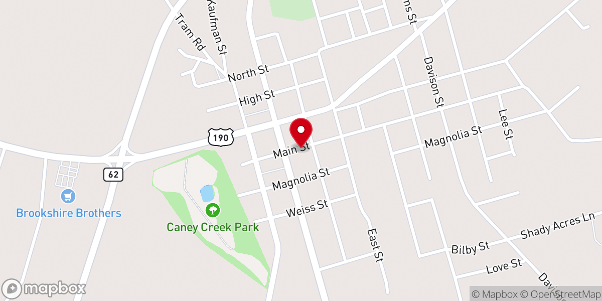 Map showing location of Faith Worship Center