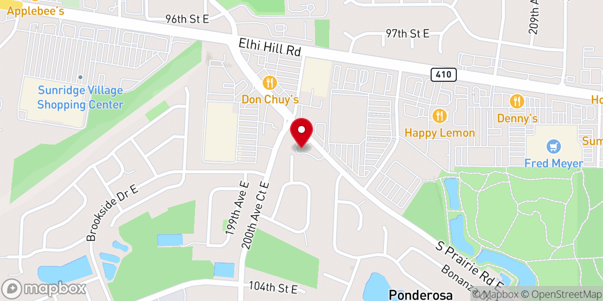 Map showing location of Bethel Family Fellowship