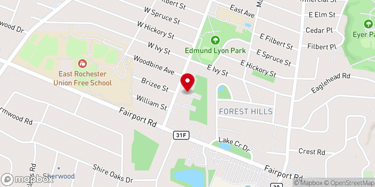 Map showing location of Mary Magdalene Church